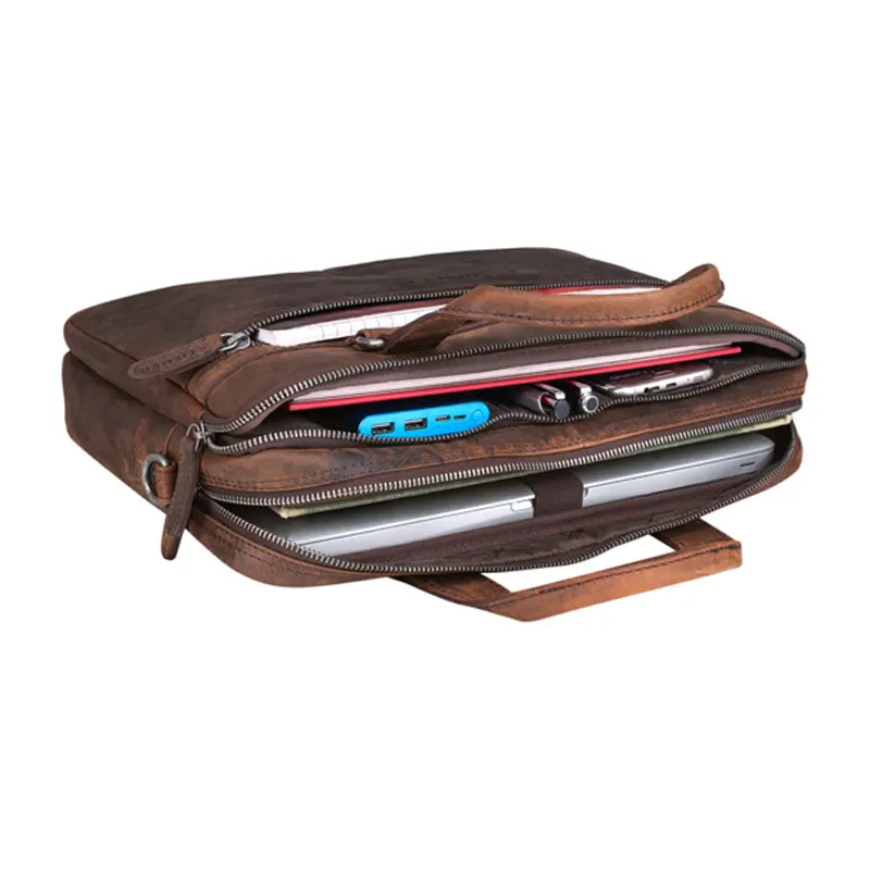 Areena Design Leather Laptop Business Bag