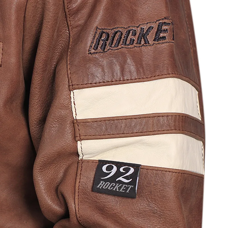 Joe Rocket Classic 92 Brown Leather Jacket