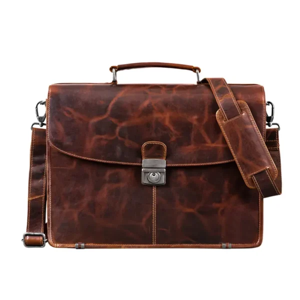Men's Classic Buisness Leather Bag