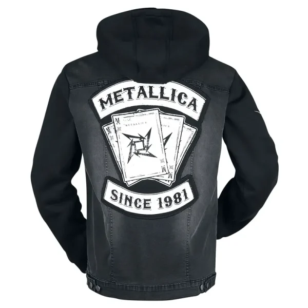 EMP Signature Metallica Hooded Jean Jacket